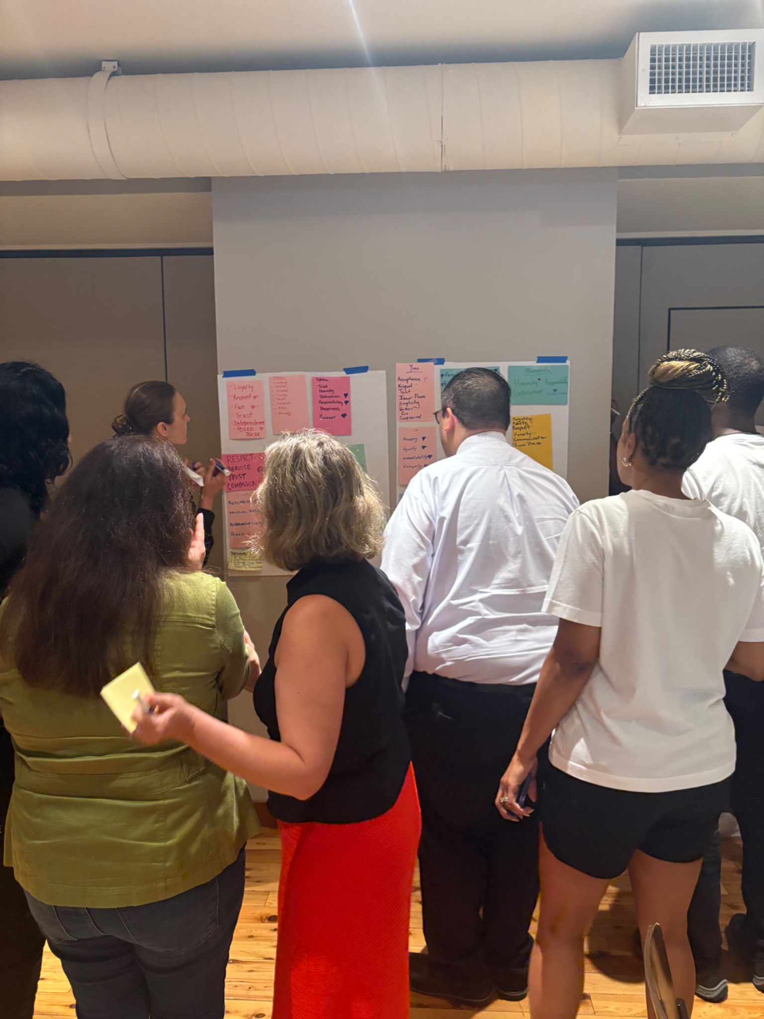 Team workshop and collaboration